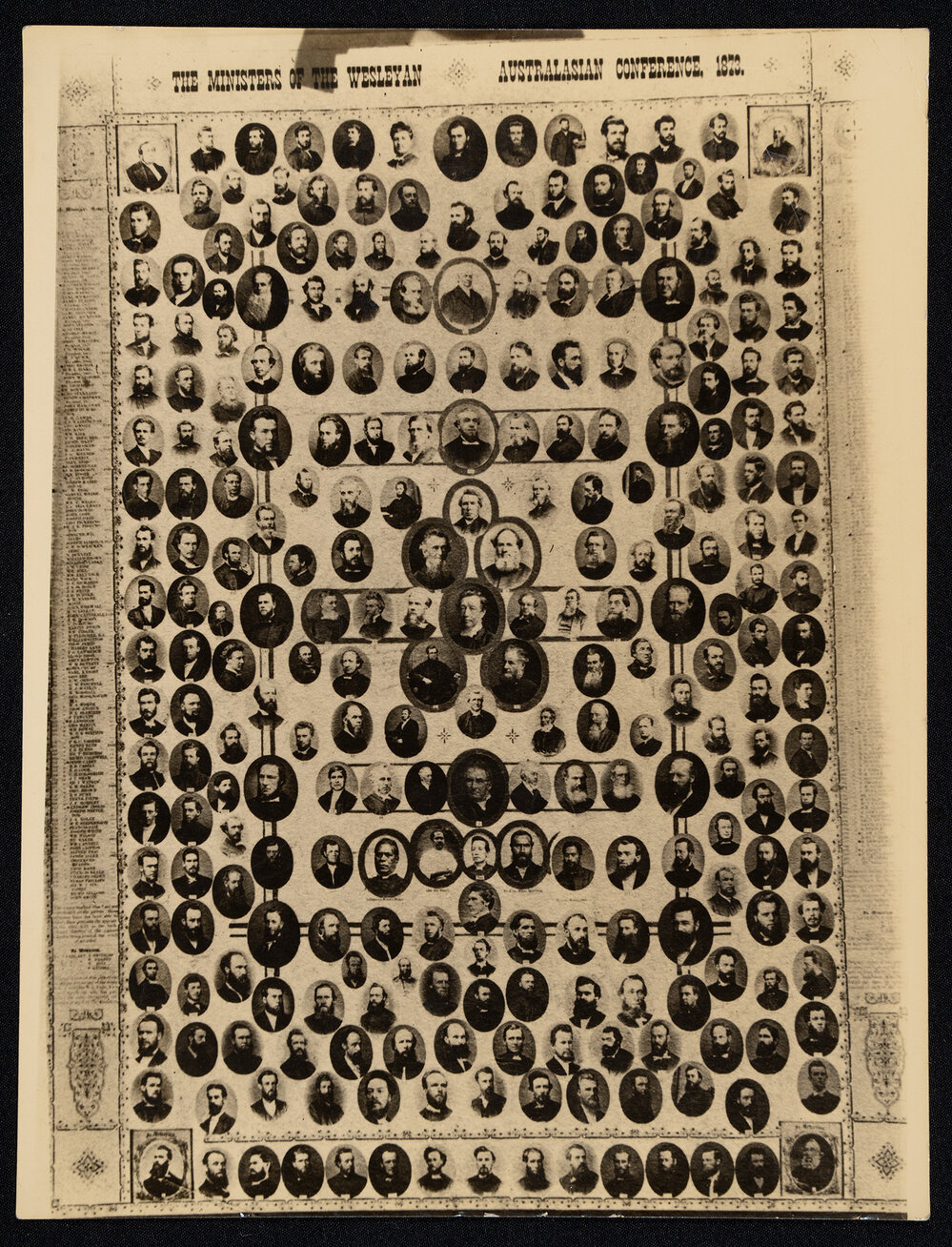 Wesleyan Australasian Conference, 1873 - [Large Format Images]
