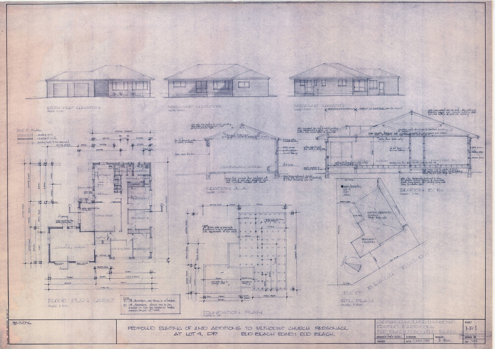 Proposed Resiting of Additions to Methodist Church Parsonage at LOT 4 DP Red Beach Road, Red Beach