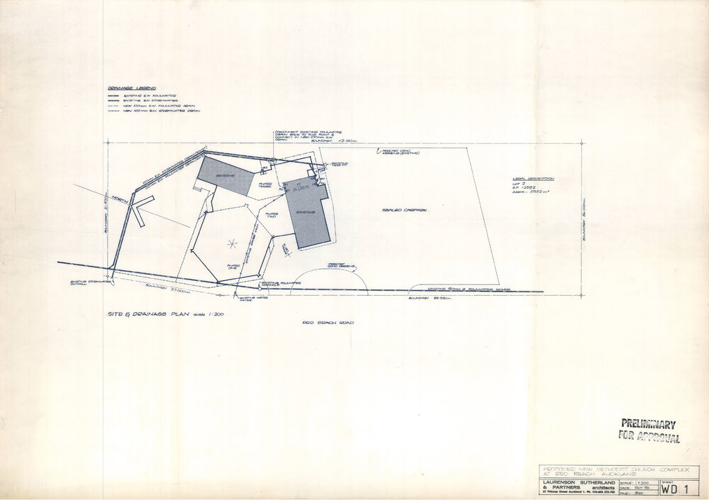 Proposed New Methodist Church Complex at Red Beach Auckland