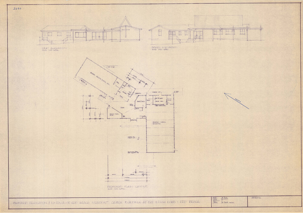 Proposed Relocation and Linkage of Red Beach Methodist Church Buildings at Red Beach Road, Red Beach