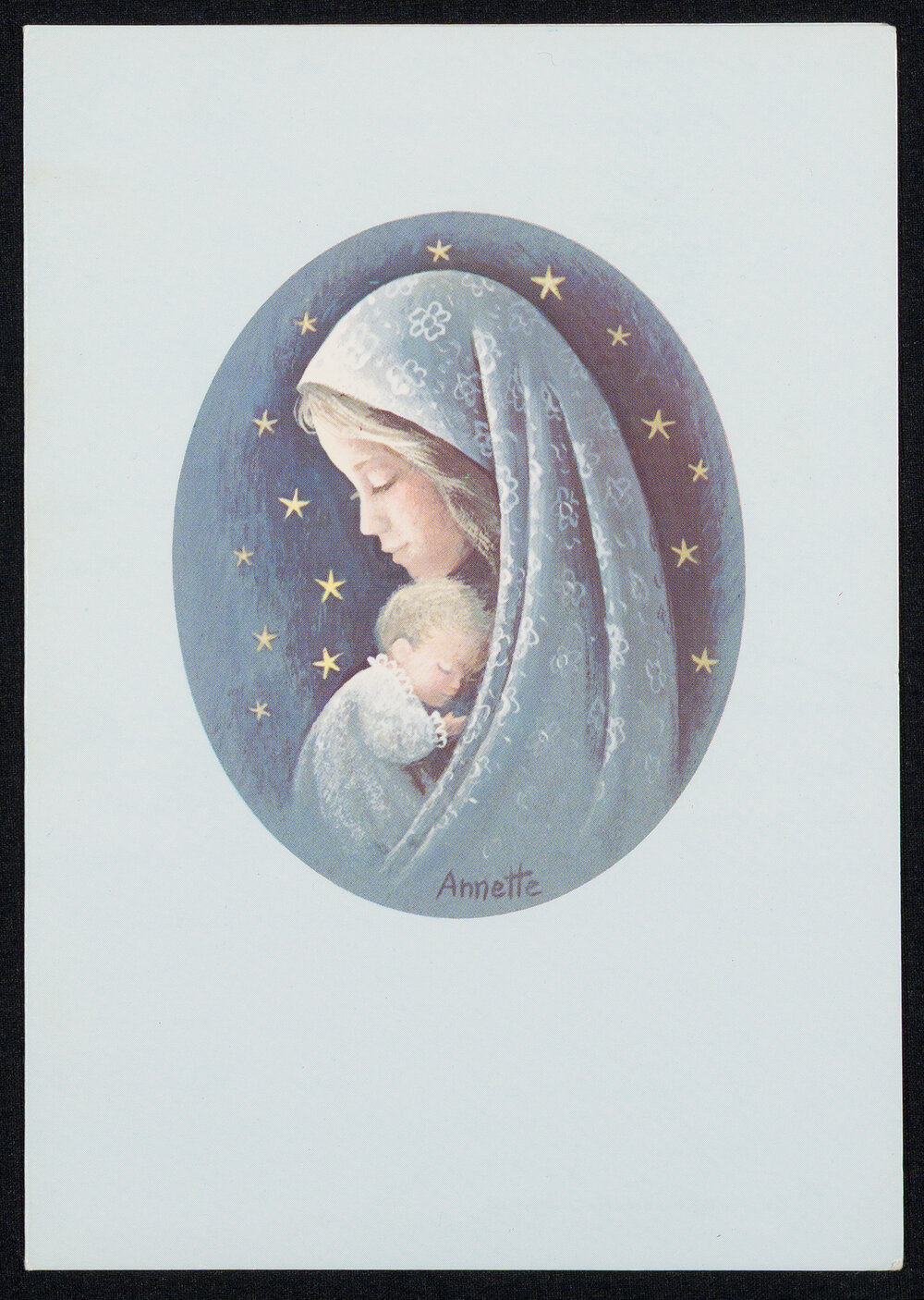 Christmas Card Addressed to Heeni [Sister Wharemaru] from Ruruhira Williams