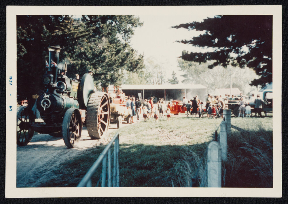 South Island Children's Home - Children, Grounds, Party, and Church Service