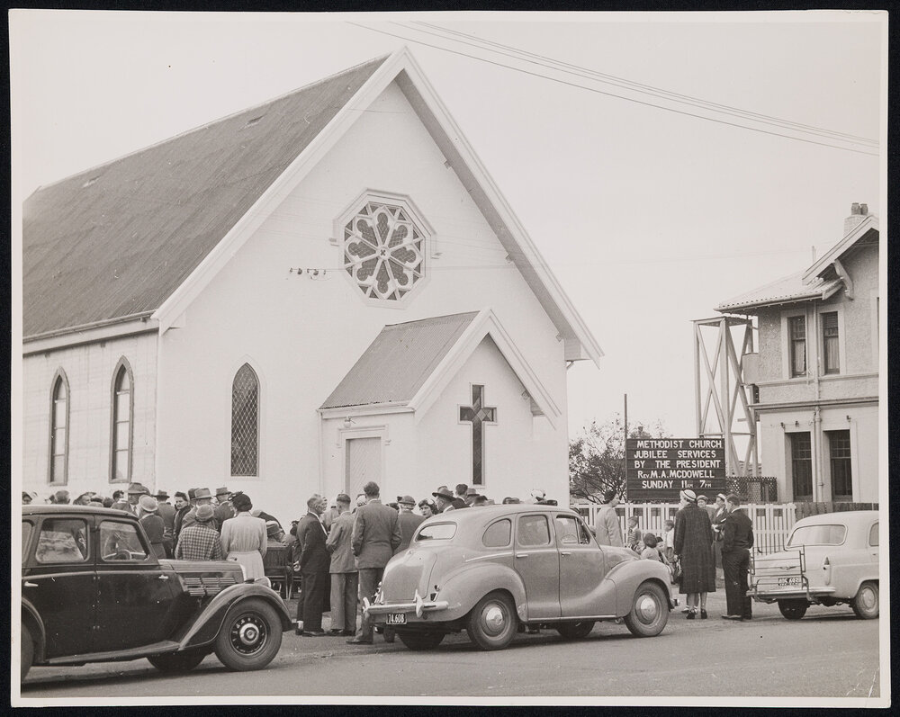 Woolston Methodist Church - Harvest Festival, Diamond Jubilee, Centennial, Boy's Brigade, Ladies Guild, and Demolition