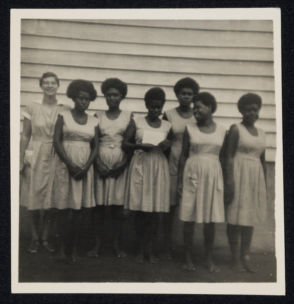 Sister Mary Addison - Tonu, Papua New Guinea - Medical Staff, Missionaries and Local People