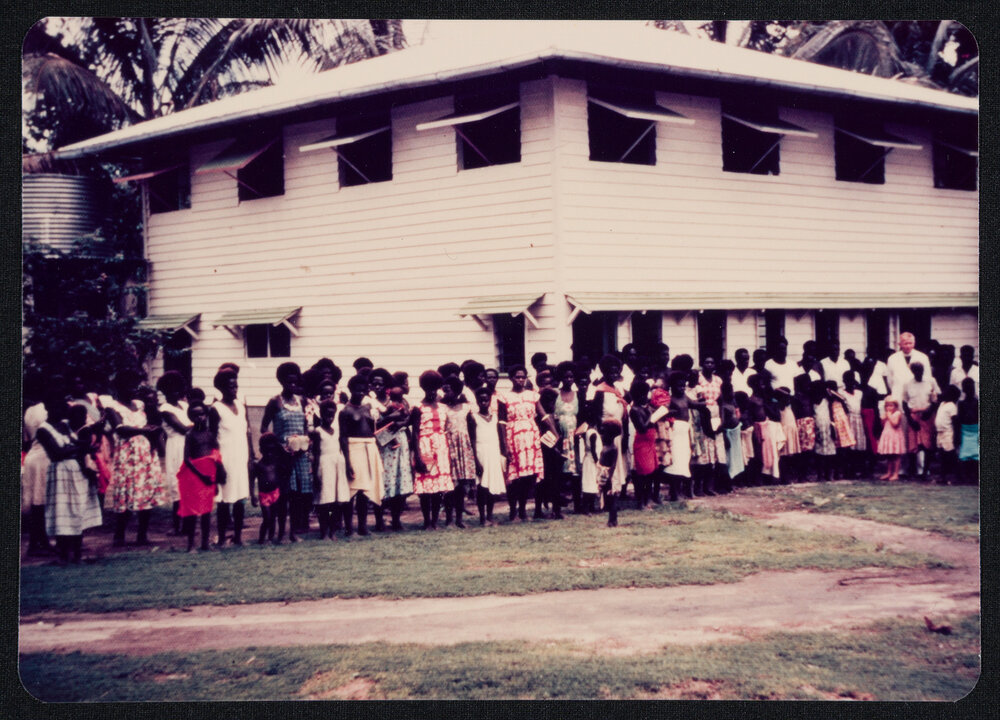 Sister Mary Addison - Tonu, Papua New Guinea - Girl's Brigade, Opening of Maternity Ward, New Zealand Visit, Missionaries and Local People