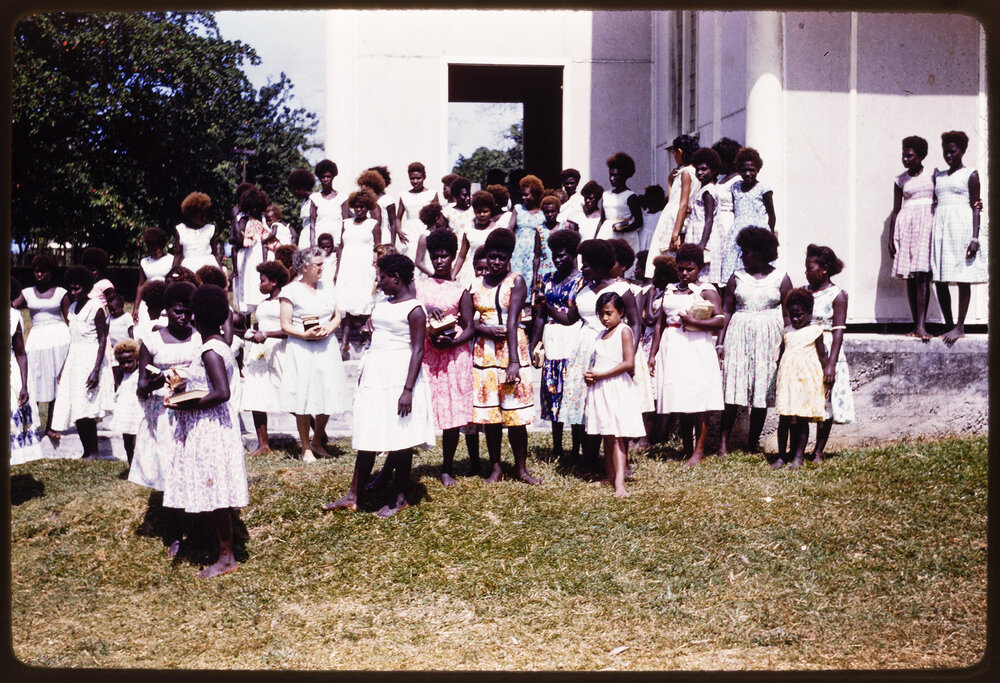 Sister Mary Addison - Bilua and Roviana, Solomon Islands - Slides 