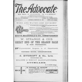 The Advocate - 13th February 1897