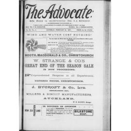 The Advocate - 20th February 1897