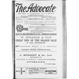 The Advocate - 27th February 1897