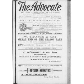 The Advocate - 6th March 1897