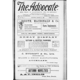 The Advocate - 27th March 1897