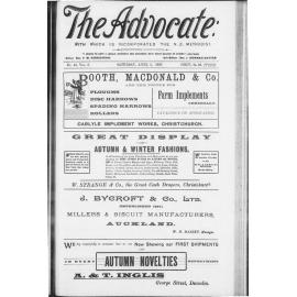 The Advocate - 3rd April 1897