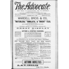 The Advocate - 1st May 1897