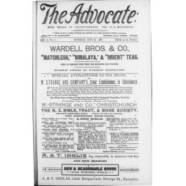 The Advocate - 26th June 1897