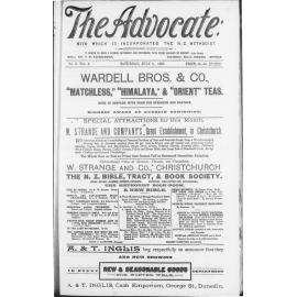 The Advocate - 3rd July 1897