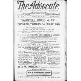 The Advocate - 10th July 1897
