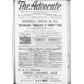 The Advocate - 14th August 1897