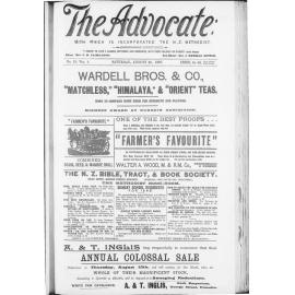 The Advocate - 28th August 1897