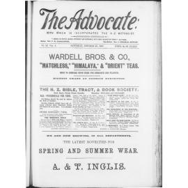 The Advocate - 30th October 1897