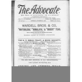The Advocate - 13th November 1897