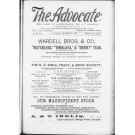 The Advocate - 11th December 1897