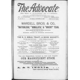 The Advocate - 18th December 1897