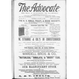 The Advocate - 15th January 1898