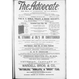 The Advocate - 29th January 1898