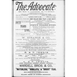 The Advocate - 12th March 1898