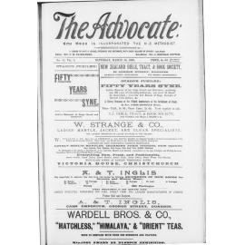 The Advocate - 19th March 1898