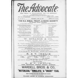 The Advocate - 30th April 1898