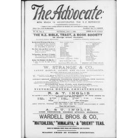 The Advocate - 7th May 1898