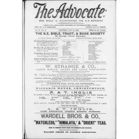 The Advocate - 14th May 1898