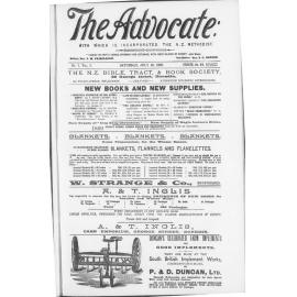 The Advocate - 16th July 1898