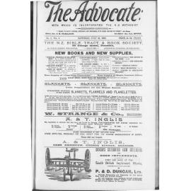 The Advocate - 23rd July 1898