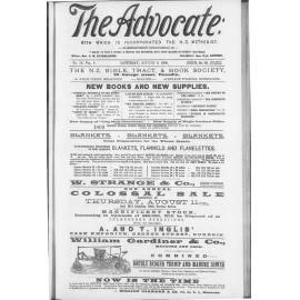 The Advocate - 6th August 1898