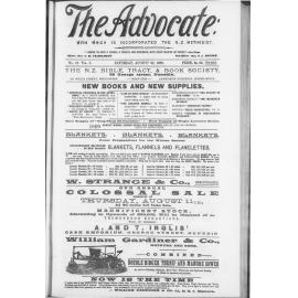 The Advocate - 20th August 1898