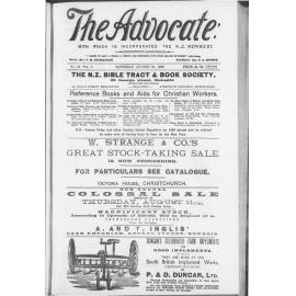 The Advocate - 27th August 1898