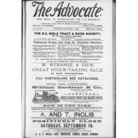 The Advocate - 3rd September 1898