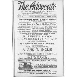 The Advocate - 17th September 1898