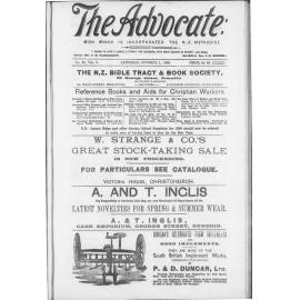 The Advocate - 1st October 1898