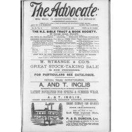The Advocate - 22nd October 1898