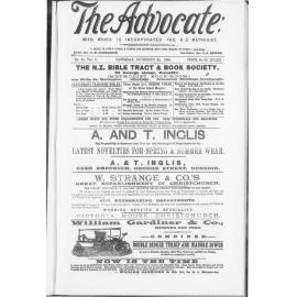 The Advocate - 12th November 1898