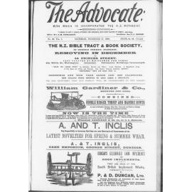 The Advocate - 17th December 1898