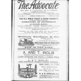 The Advocate - 31st December 1898