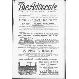 The Advocate - 21st January 1899