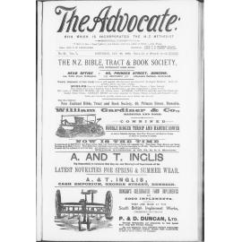 The Advocate - 28th January 1899