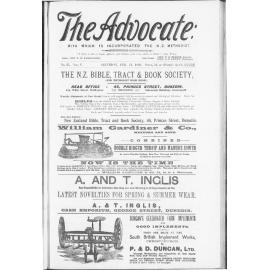 The Advocate - 11th February 1899