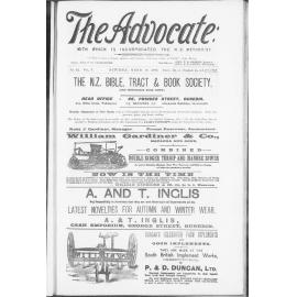 The Advocate - 18th March 1899
