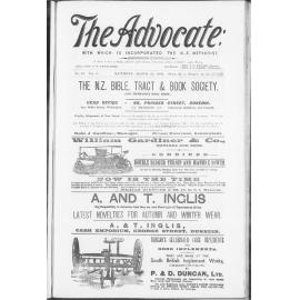 The Advocate - 25th March 1899
